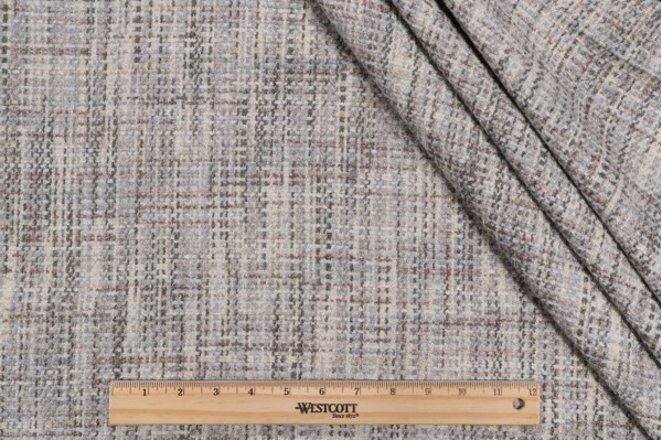 Covington Onassis Woven Upholstery Fabric in 615-Steele Brown