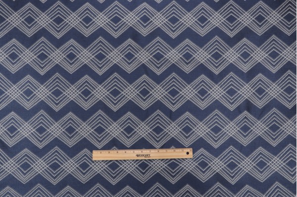 Phifer Geobella Woven Olefin Outdoor Fabric in Indigo