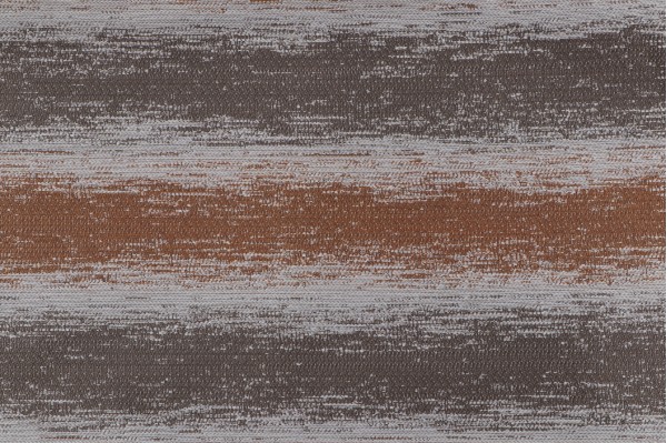 Phifer Geobella Stripe Woven Olefin Outdoor Fabric in Rust