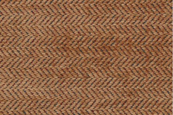Scalamandre Herringbone Chenille Upholstery Fabric in Antique/Pacific