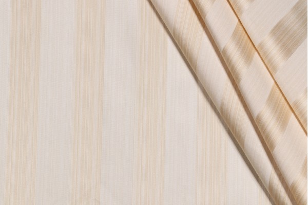 Scalamandre Aviata Woven Silk Decorator Fabric in Beige & Cream