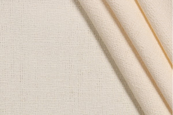 1 Yard Scalamandre Le Horizon Woven Upholstery Fabric in Blanc