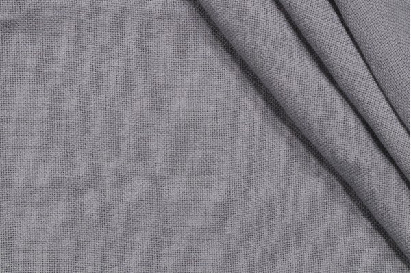 Libby Woven Linen Decorator Fabric in Fog