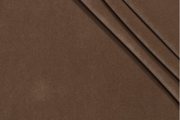 Norma Velvet Upholstery Fabric in Hemp