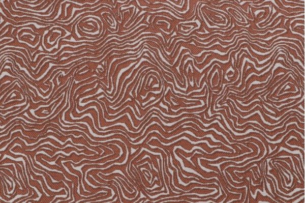 Phifer Geobella Squiggle Woven Olefin Outdoor Fabric in Suntan