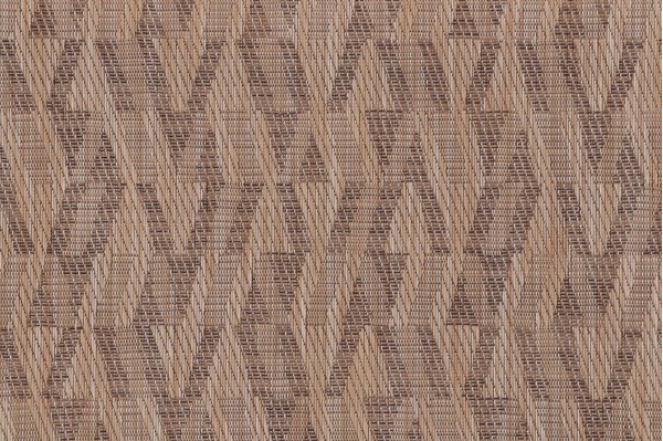 Phifertex Fretwork Jacquard Woven Vinyl Mesh Sling Chair Outdoor Fabric in Sand Dune