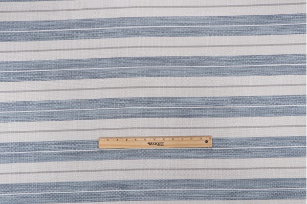 Phifertex Stripe Woven Vinyl Mesh Sling Chair Outdoor Fabric in River