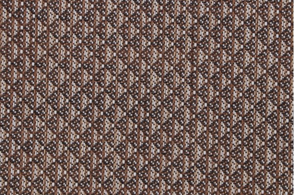 Phifertex Jacquard Woven Vinyl Mesh Sling Chair Outdoor Fabric in Teak