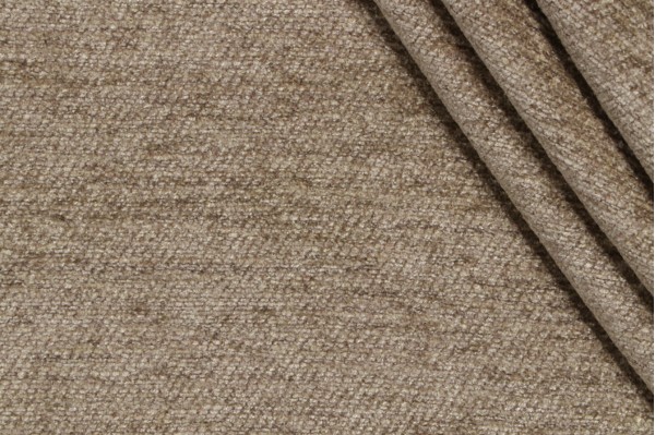 Scalamandre Salem Woven Chenille Upholstery Fabric in Almond