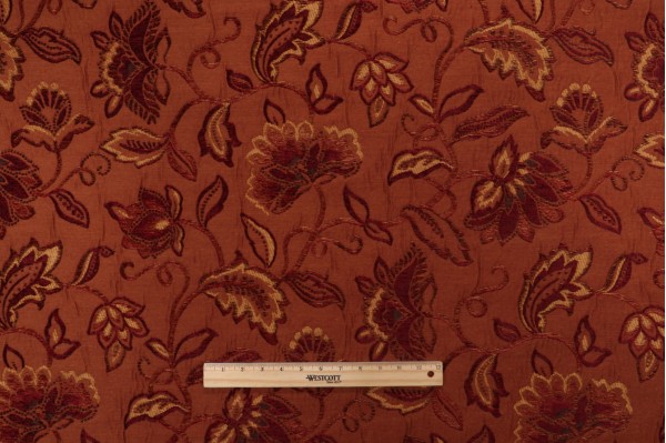 Scalamandre Penrose Chenille Tapestry Upholstery Fabric in Plantain