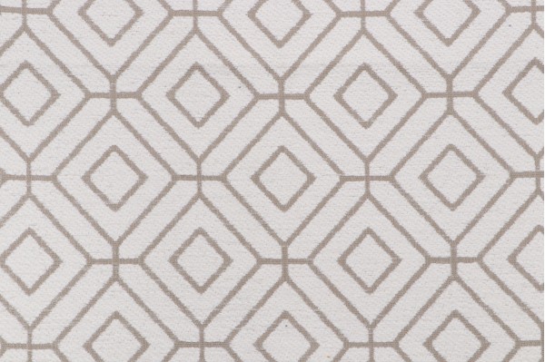 Galway Woven Chenille Upholstery Fabric in Stone