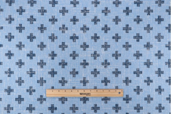 Novogratz Umbria Printed Chenille Decorator Fabric in Horizon