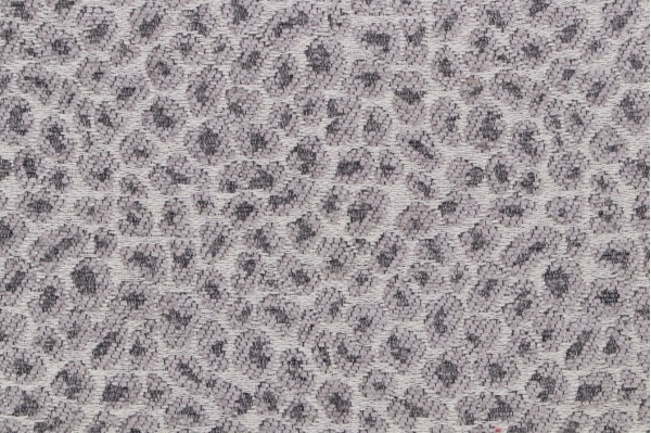 Golding Spots Woven Chenille Upholstery Fabric in Grey