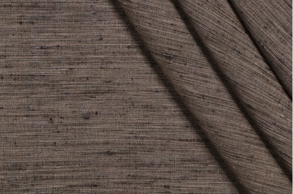 Covington Mulberry Woven Drapery Fabric in 64-Bark