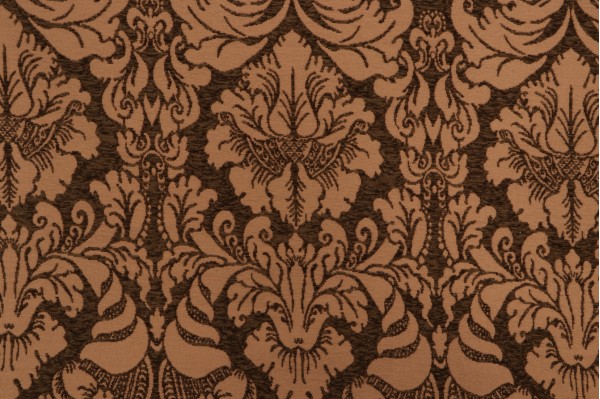 Click for 2.25 Yards Scalamandre Cinque Chenille Damask Upholstery Fabric in Khaki Scalamandre Cinque Chenille Damask Upholstery Fabric in Khaki