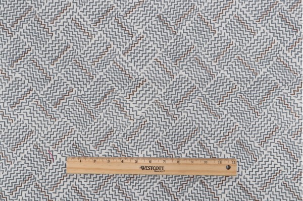 Bernard Thorp Plaze Hand-Printed Linen Drapery Fabric in Blue for Scalamandre