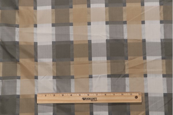 Click for 2.63 Yards Fonthill Gabrieli Sheer Silk Drapery Fabric in Taupe for Scalamandre Fonthill Gabrieli Sheer Silk Drapery Fabric in Taupe for Scalamandre