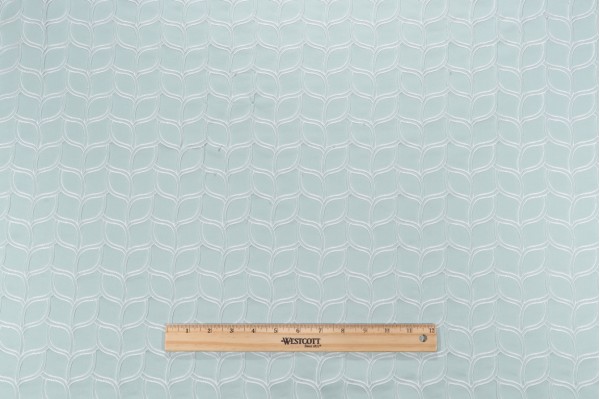 Click for 8.75 Yards Covington Unbeleafable Embroidered Decorator Fabric in 215-Seaspray Covington Unbeleafable Embroidered Decorator Fabric in 215-Seaspray