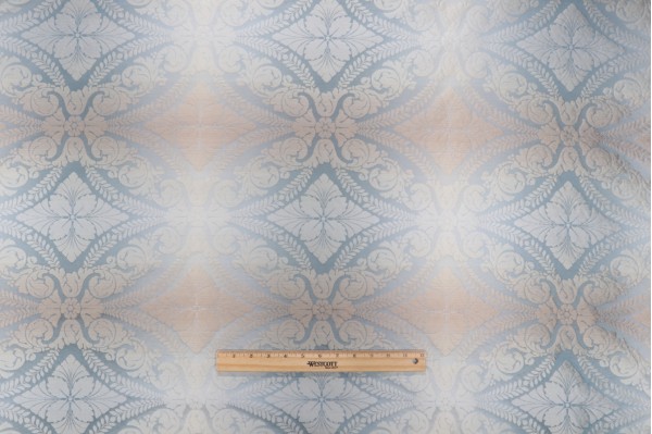 Scalamandre Bonaparte Silk Damask Decorator Fabric in Beige Sky