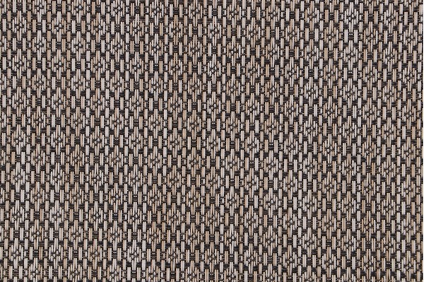 Phifertex Woven Vinyl Mesh Sling Chair Outdoor Fabric in Black Sand