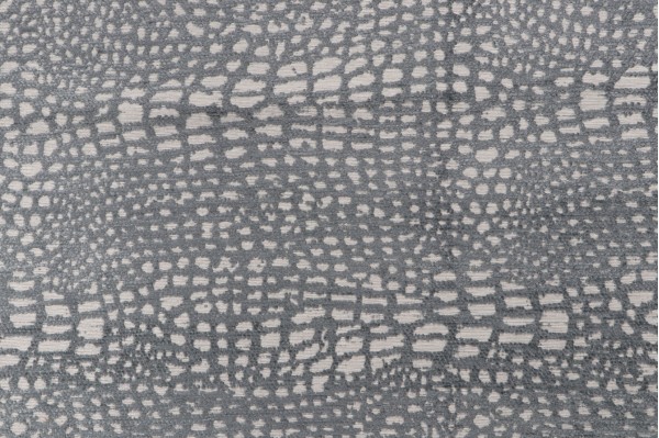 Esther Woven Chenille Upholstery Fabric in Gray