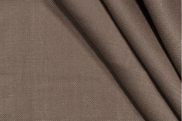 Abbo Woven Linen Upholstery Fabric in Granite