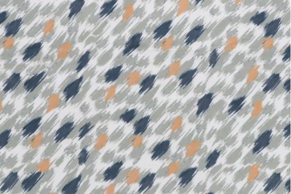 Juba Printed Velveteen Decorator Fabric in Moss