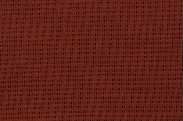 Phifertex Woven Vinyl Mesh Sling Chair Outdoor Fabric in Rust