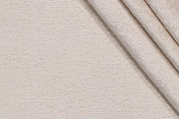 Gibson Woven Chenille Upholstery Fabric in Bisque