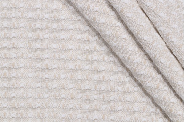 Anisa Woven Upholstery Fabric in Oyster
