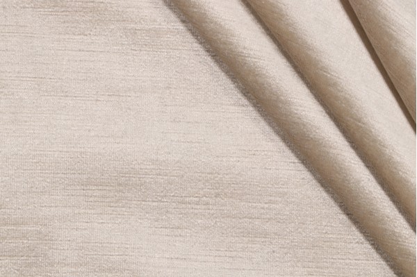 Sadie Velvet Upholstery Fabric in Sand