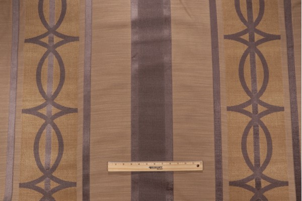 Scalamandre Palatine Velvet Upholstery Fabric in Taupe