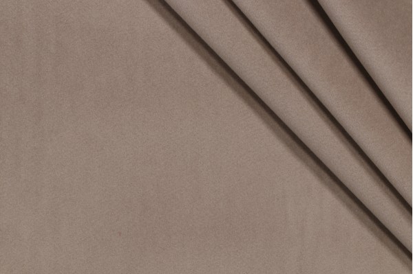 Scalamandre Safety Velvet Upholstery Fabric in Plaza Taupe