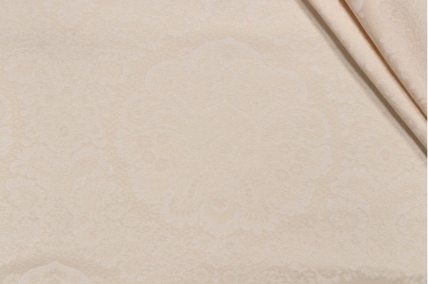 Click for 4.88 Yards Scalamandre Pasha Damask Upholstery Fabric in Beige Scalamandre Pasha Damask Upholstery Fabric in Beige