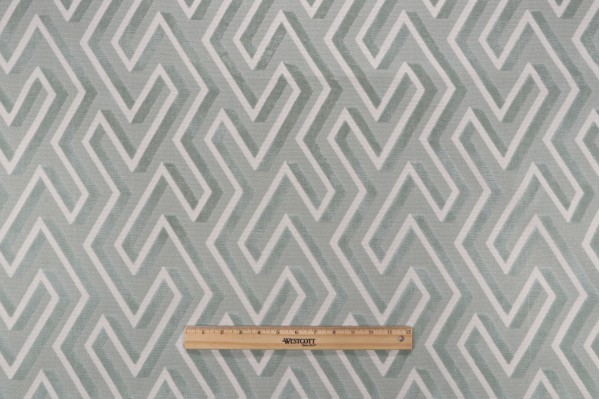 Scalamandre Maze Velvet Groispoint Velvet Upholstery Fabric in Harbor 