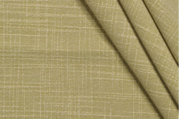 Scalamandre Stonewash Woven Upholstery Fabric in Spring Green 