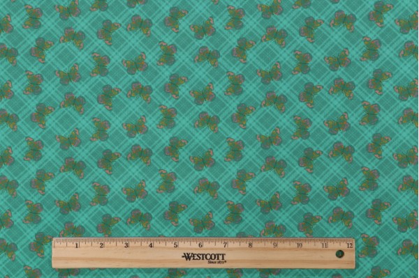 Sample of Sew Kind Of Wonderful Field Cloth - Flutter Printed Cotton Craft Fabric in Bliss for Free Spirit 