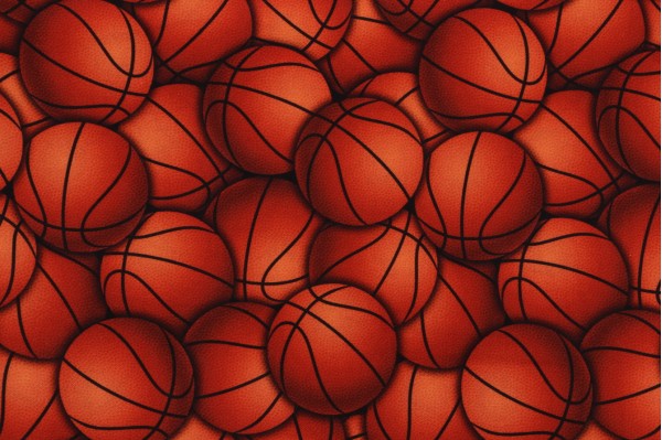 Click for Gail Cadden Basketball - Packed Basketballs Printed Cotton Craft Fabric in Orange for Timeless Treasures  Gail Cadden Basketball - Packed Basketballs Printed Cotton Craft Fabric in Orange for Timeless Treasures