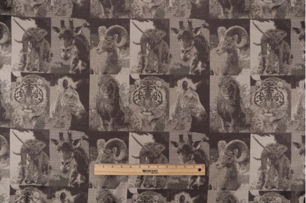 Hilary Farr Habitat Tapestry Upholstery Fabric in 61-Sepia for Covington 