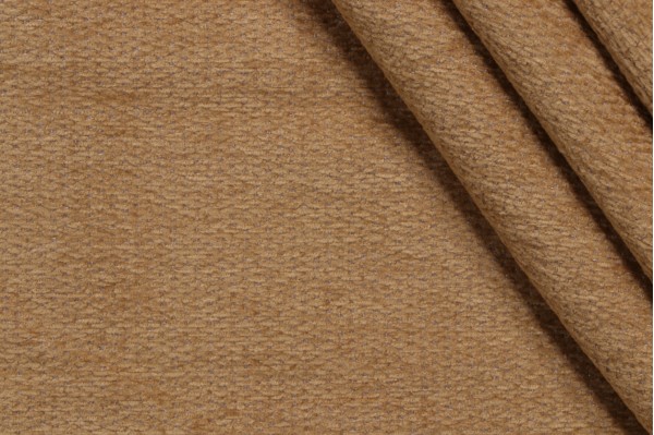 Robert Allen Kessel Woven Chenille Upholstery Fabric in Mustard