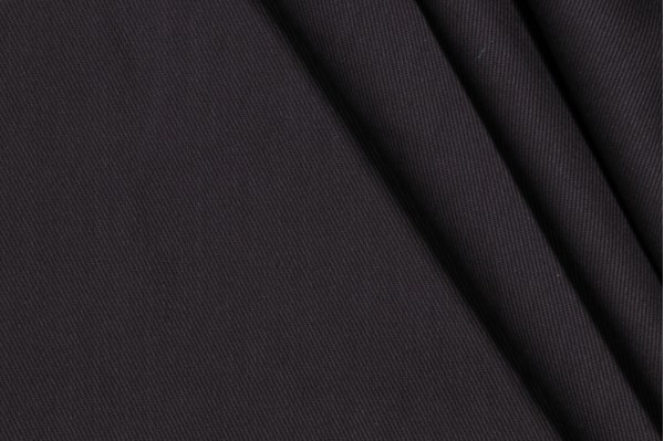 Covington Cowden Woven Cotton Twill Decorator Fabric in 9-Graphite