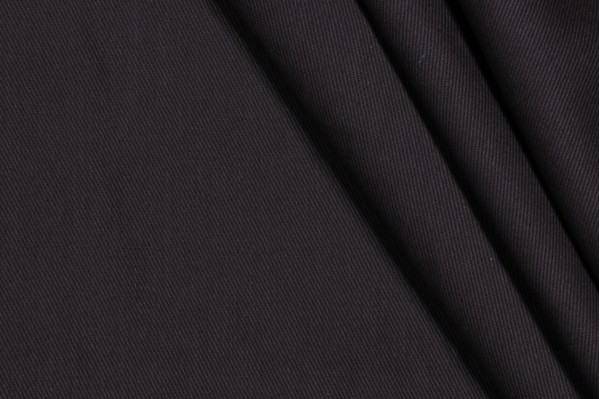 Covington Cowden Woven Cotton Twill Decorator Fabric in 9-Graphite