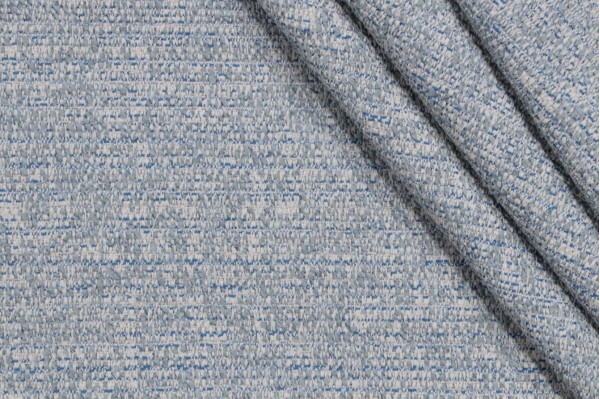 Solid Woven Upholstery Fabric in Frozen Pond