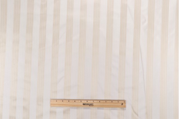 Scalamandre Aviata Woven Decorator Fabric in Beige & Cream