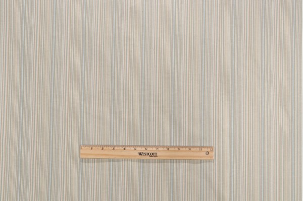 Click for 12.88 Yards Covington Chase Stripe Woven Decorator Fabric in 503-Serenity Covington Chase Stripe Woven Decorator Fabric in 503-Serenity