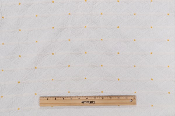 Scalamandre Mosaic Woven Upholstery Fabric in Sunshine