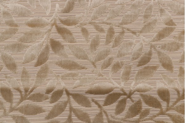 Scalamandre Argento Velvet Upholstery Fabric in Natural
