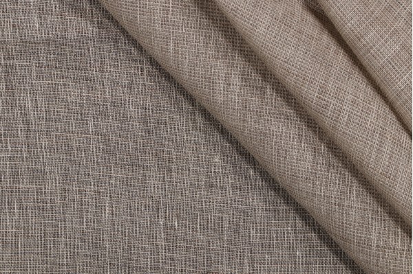 Aldeco Camargue Sheer Drapery Fabric in Oat for Scalamandre