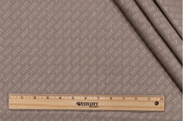 Grey Watkins A Neutral Feeling Woven Upholstery Fabric in Natural/Seal for Scalamandre