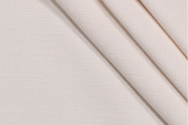 1 Yard Crypton Villa High Performance Woven Chenille Upholstery Fabric in Creme Brulee